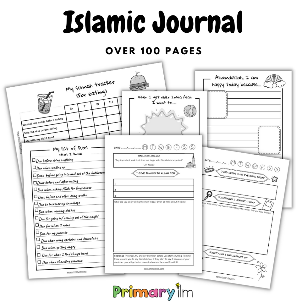 islamic journal for kids