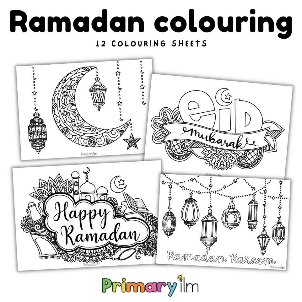 ramadan colouring for kids