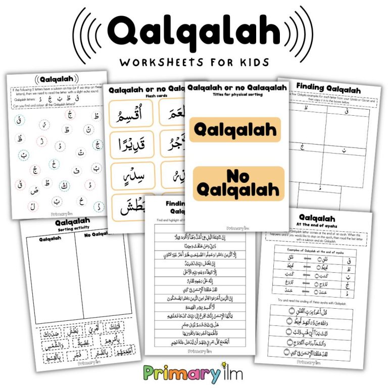 Qalka Letters Qalqalah letters - Primary Ilm