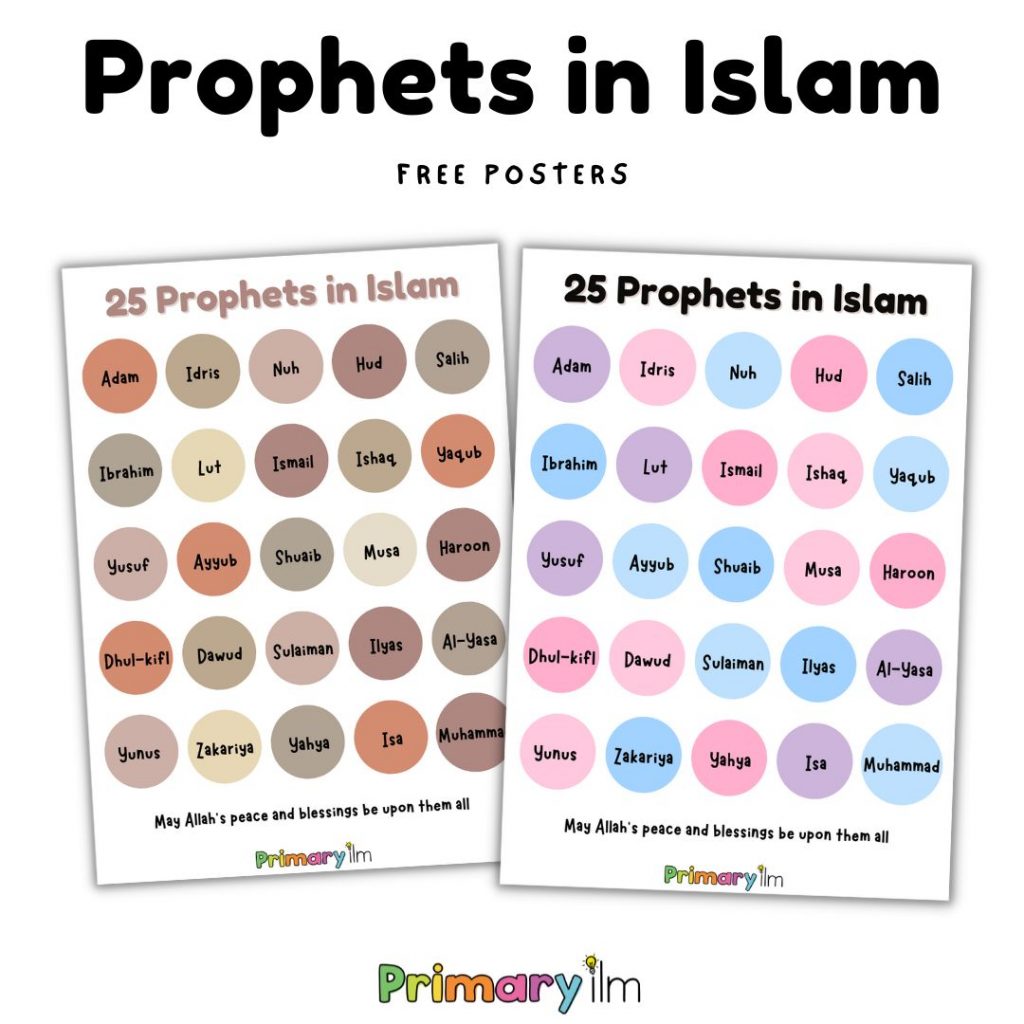prophets in islam