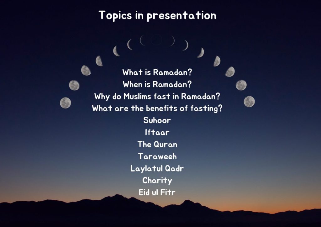 topics in ramadan presentation