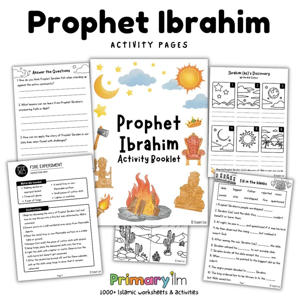 prophet ibrahim worksheet