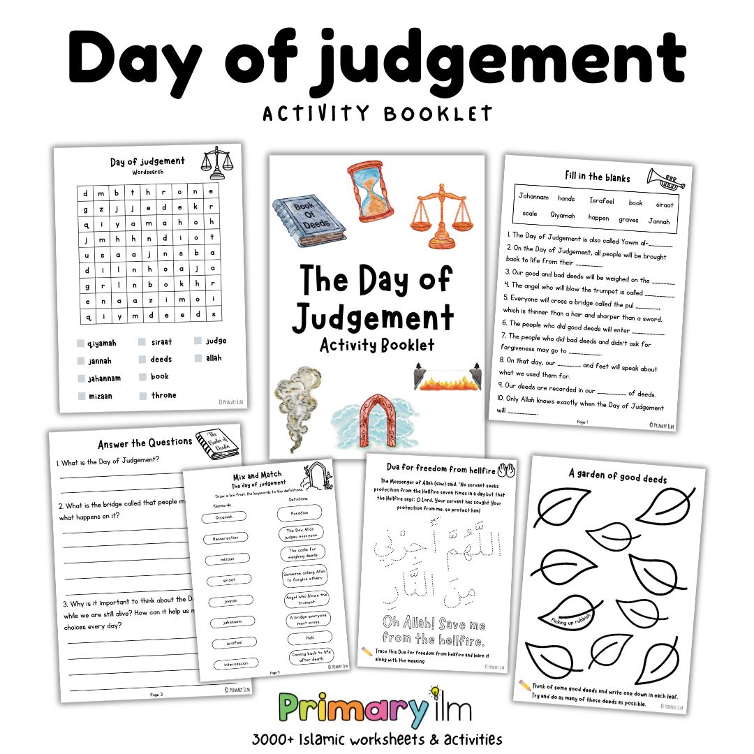 day of judgement activity booklet
