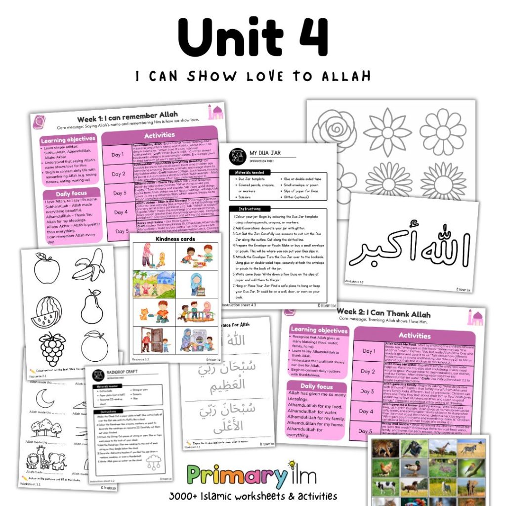 unit 4 i islamic curriculum