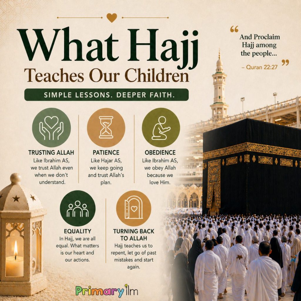 lessons of hajj for children