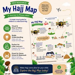 hajj map activity for kids
