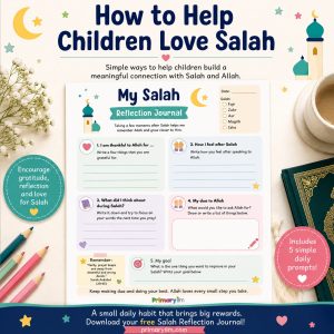 how to help children love salah